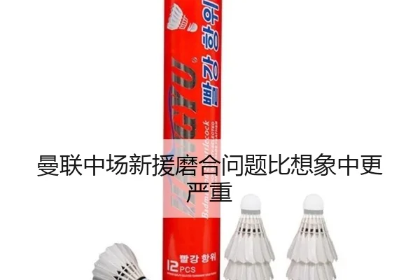 曼联中场新援磨合问题比想象中更严重